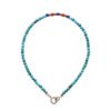 December birthstone fine 2mm natural genuine original mine turquoise bracelet best friend ins design niche design