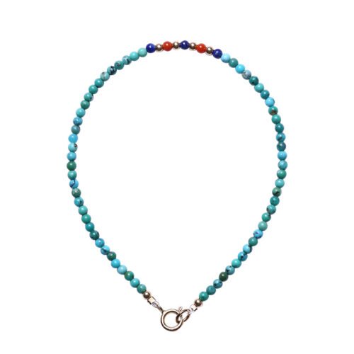December birthstone fine 2mm natural genuine original mine turquoise bracelet best friend ins design niche design