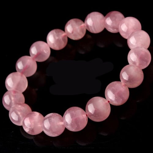 Pink crystal beads; loose beads; string beads; hand beads for men and women