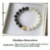 Natural strawberry crystal bracelet [Peach blossom stone] Attract peach blossom ice seed pink crystal pink crystal bracelet female pigeon blood red crystal