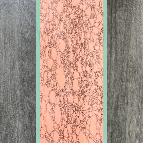 Synthetic turquoise slabs, artificial turquoise flakes, cue rods, inlaid knife handle panels, musical instruments, carved patches