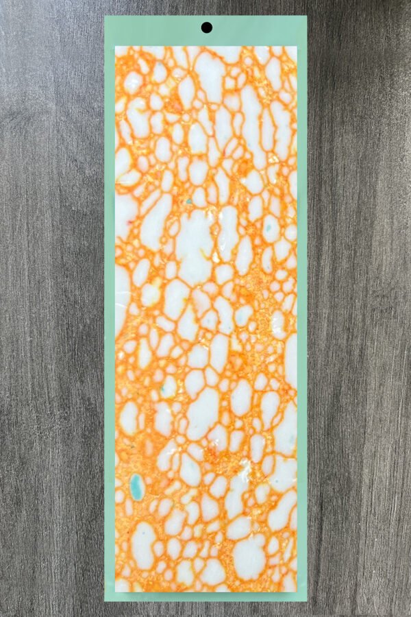 Synthetic turquoise slabs, artificial turquoise flakes, cue rods, inlaid knife handle panels, musical instruments, carved patches